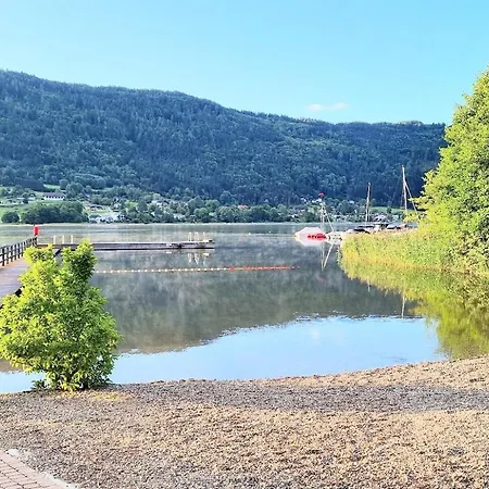 Ossiacher Apartment: Lakefront Access With Heated Pool Bodensdorf